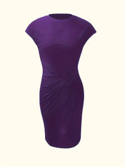 Bridesmaid Dress | Cocktail Midi Dress-Women Dress-Homefinn