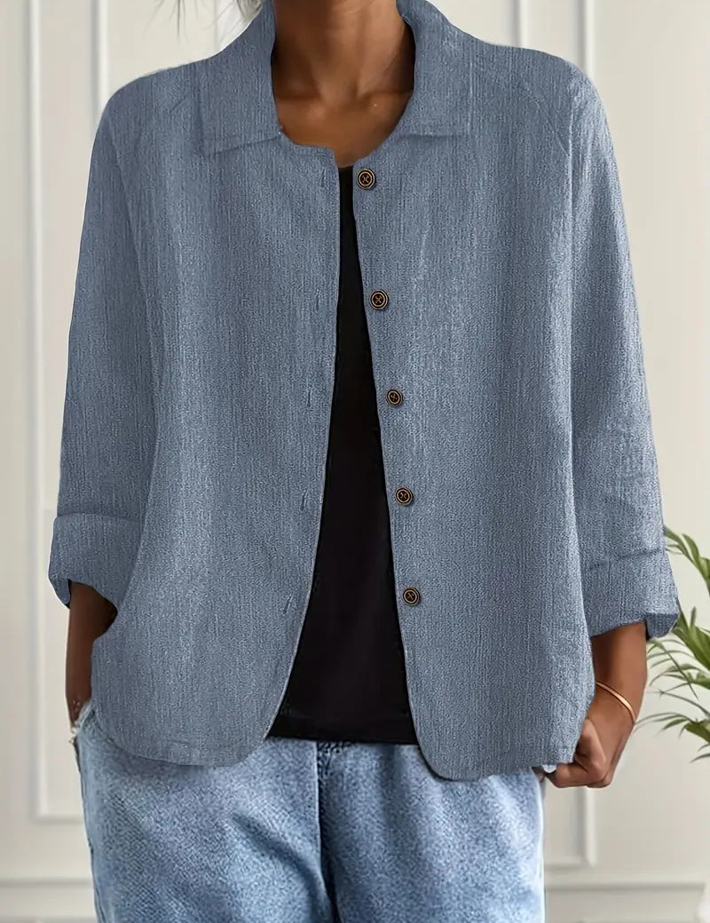 Shacket Women | Button Up Jacket-Women Jacket-Homefinn