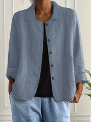 Shacket Women | Button Up Jacket-Women Jacket-Homefinn