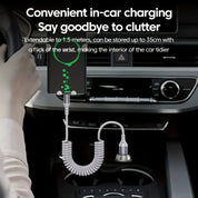 USB C Charging Cable | Retractable Fast Charging Cable-Cable-Homefinn