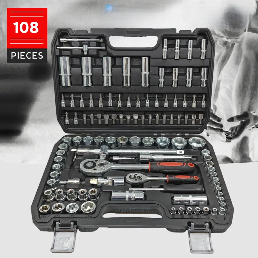 Socket Wrench Set | Ratchet Tool Kit-Tool Sets-Homefinn