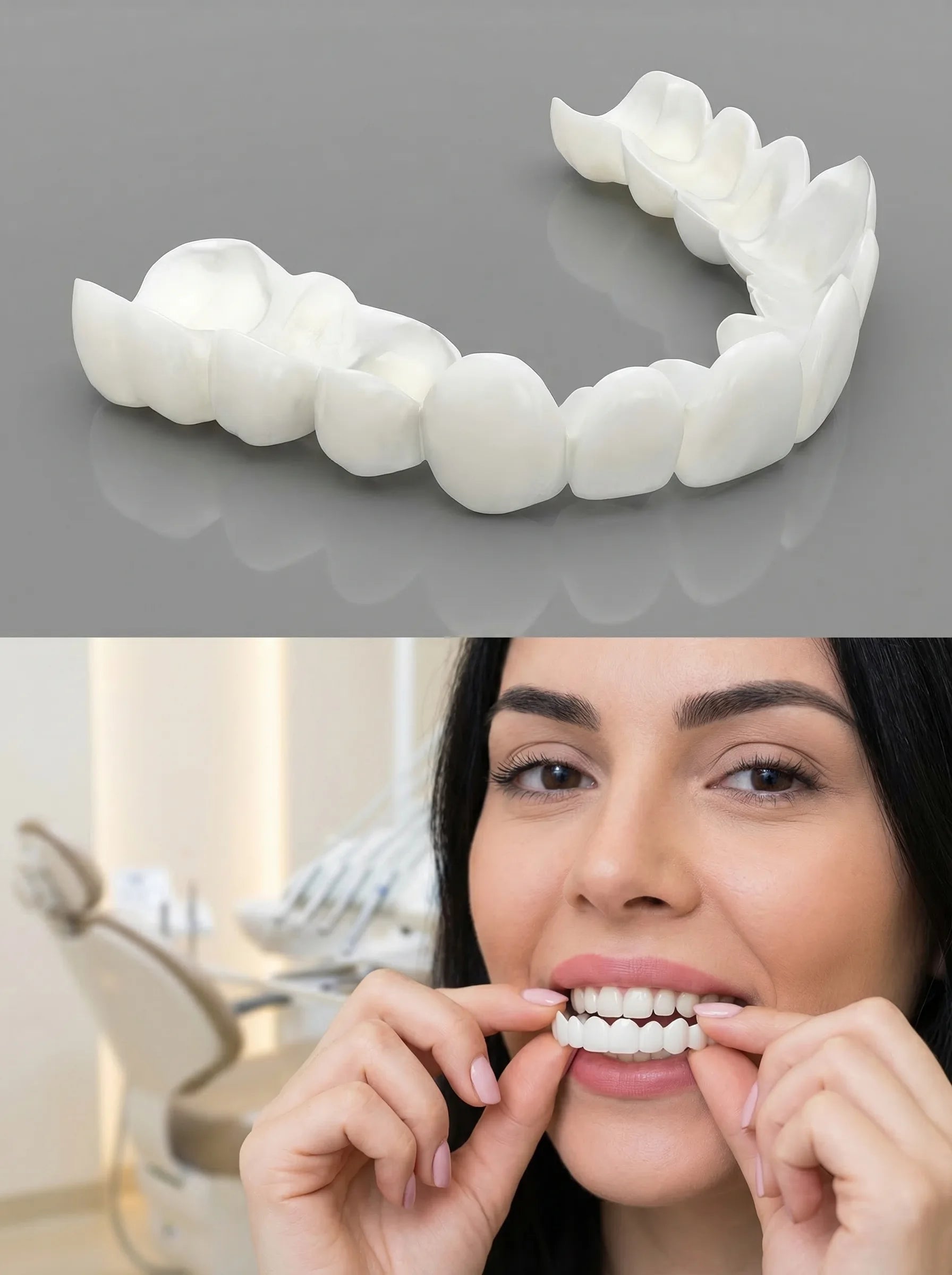 Teeth Coverings | Clip On Veneers