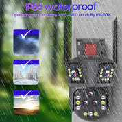 10K WiFi Security Camera | Dual Lens PTZ Outdoor Camera-Camera-Homefinn