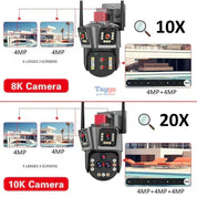 10K WiFi Security Camera | Dual Lens PTZ Outdoor Camera-Camera-Homefinn