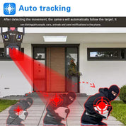 10K WiFi Security Camera | Dual Lens PTZ Outdoor Camera-Camera-Homefinn
