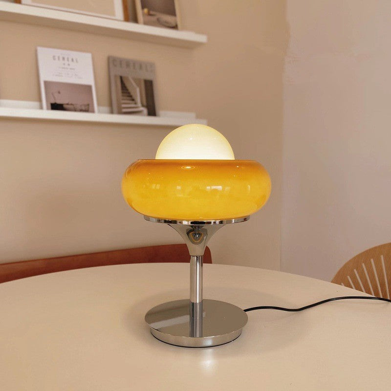 Retro Solid Table Lamp And Floor Lamp | Dome Shade Indoor Lighting Home Use-Table Lamp-Homefinn