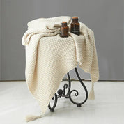 Knitted Throw | Textured Sofa Throws-Blanket-Homefinn