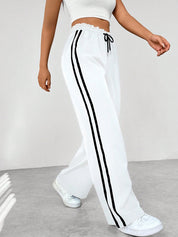 Women Pants | Straight Leg Sweatpants-Women Pants-Homefinn