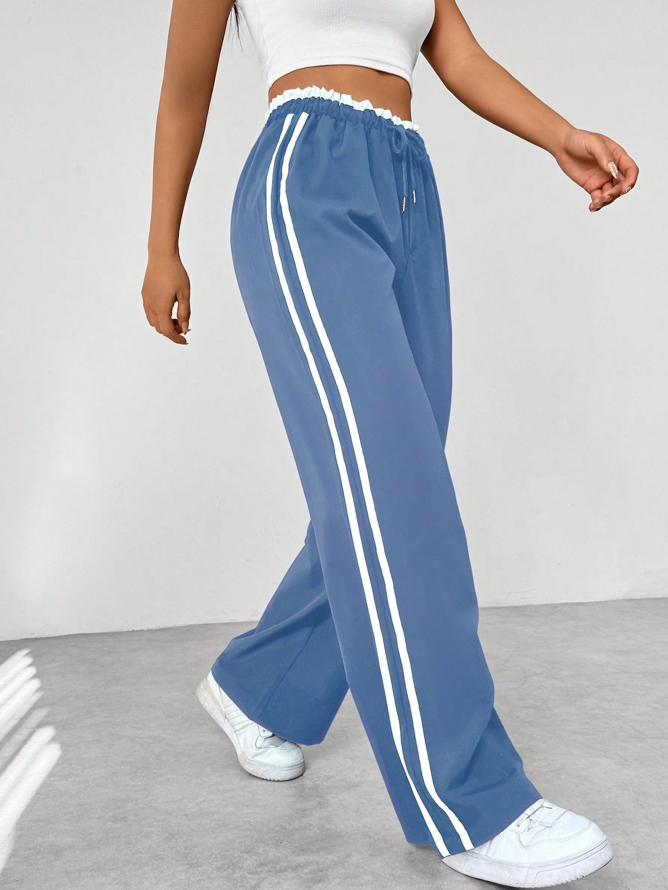 Women Pants | Straight Leg Sweatpants-Women Pants-Homefinn