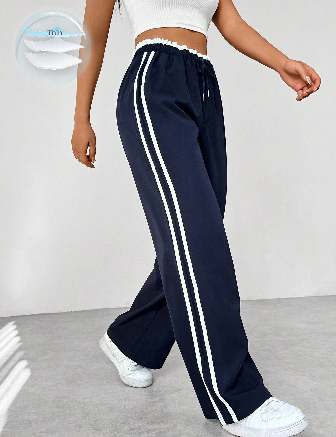 Women Pants | Straight Leg Sweatpants-Women Pants-Homefinn