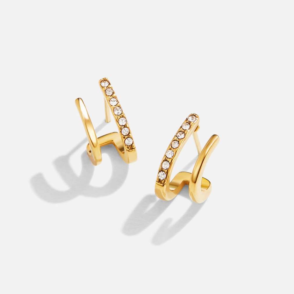 Earrings For Women | Minimal Huggie Earrings-Earrings-Homefinn