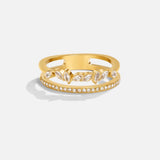 Double Band Ring | Elegant Fashion Ring