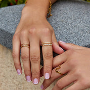 Double Band Ring | Elegant Fashion Ring-Ring-Homefinn