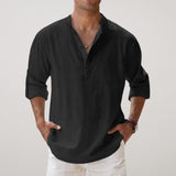 Men’s Relaxed Fit Shirt | Casual Button Beach Shirt