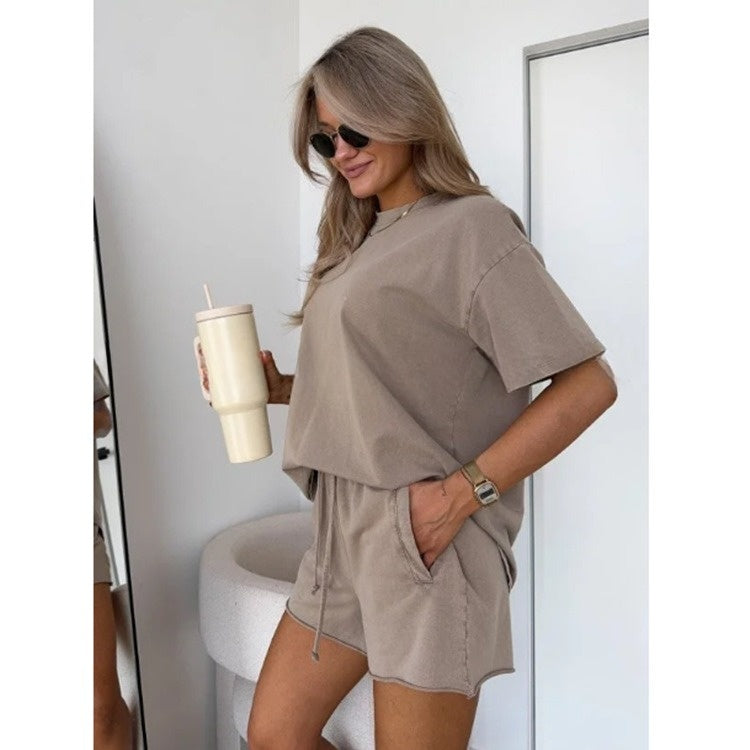 Coord Set Women | Two Piece Short Sets Outfit-Women Outfit Set-Homefinn