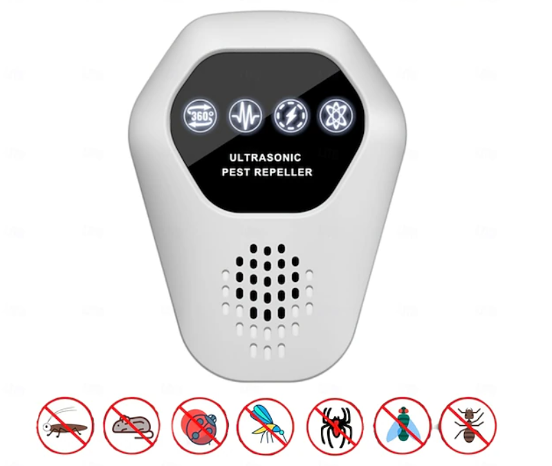 Ultrasonic Insect Repeller | Chemical Free Indoor Protection-Insect Repellent-Homefinn