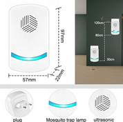 Ultrasonic Pest Repeller | Electronic Mouse Repellent-Insect Repellent-Homefinn