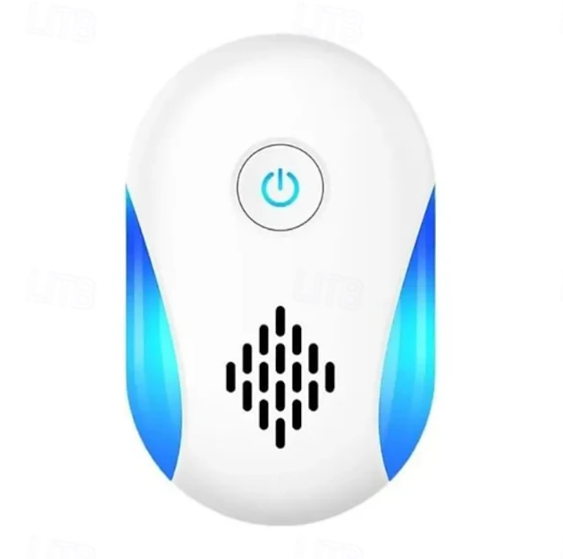 Plug In Solid Ultrasonic Pest Repeller | Power Button Indicator Light Indoor Use-Pest Repeller-Homefinn