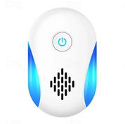 Plug In Solid Ultrasonic Pest Repeller | Power Button Indicator Light Indoor Use