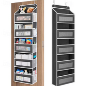 Vertical Hanging Storage Organiser | Multi Pocket Door Mounted Home Storage