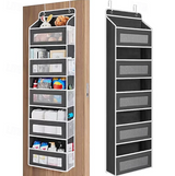 Vertical Hanging Storage Organiser | Multi Pocket Door Mounted Home Storage
