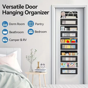 Vertical Hanging Storage Organiser | Multi Pocket Door Mounted Home Storage