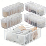 Foldable Drawer Organiser Set | Multi Compartment Dividers Clothing Storage
