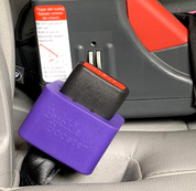 Compact Seat Belt Clip Stopper | Sleeve Style Vehicle Belt Accessory Daily Driving