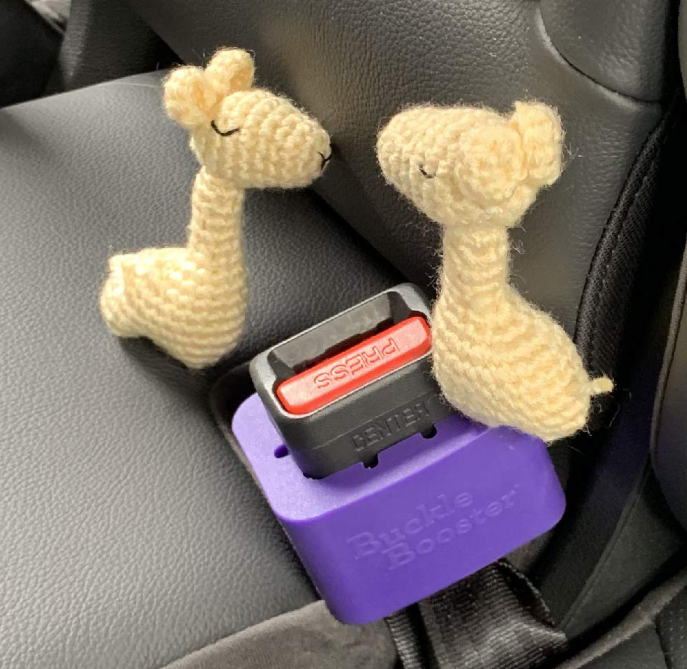 Compact Seat Belt Clip Stopper | Sleeve Style Vehicle Belt Accessory Daily Driving-Seat Belt Extender-Homefinn