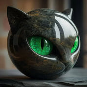 Cat Ornament | Gothic Home Decor-Figurine-Homefinn