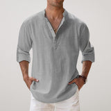 Men’s Relaxed Fit Shirt | Casual Button Beach Shirt