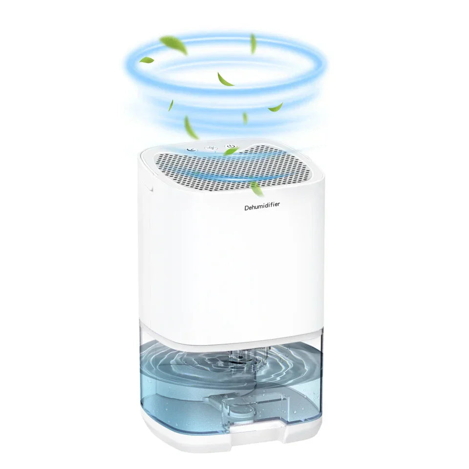 Portable Dehumidifier | Air Purifier With Night Light-Dehumidifier-Homefinn