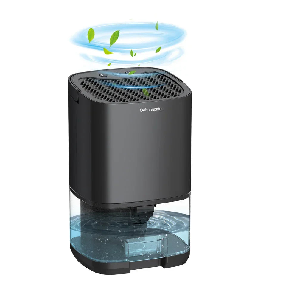 Portable Dehumidifier | Air Purifier With Night Light-Dehumidifier-Homefinn
