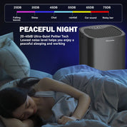 Portable Dehumidifier | Air Purifier With Night Light-Dehumidifier-Homefinn