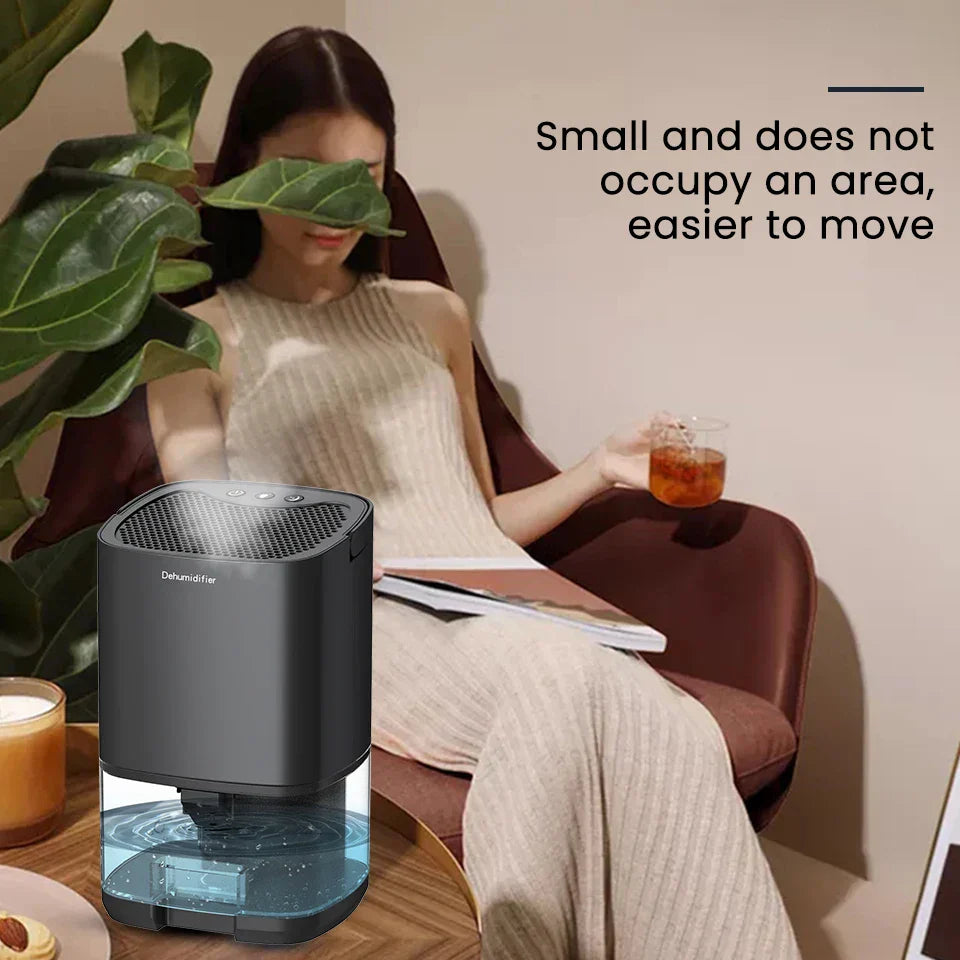 Portable Dehumidifier | Air Purifier With Night Light-Dehumidifier-Homefinn