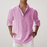 Men’s Relaxed Fit Shirt | Casual Button Beach Shirt