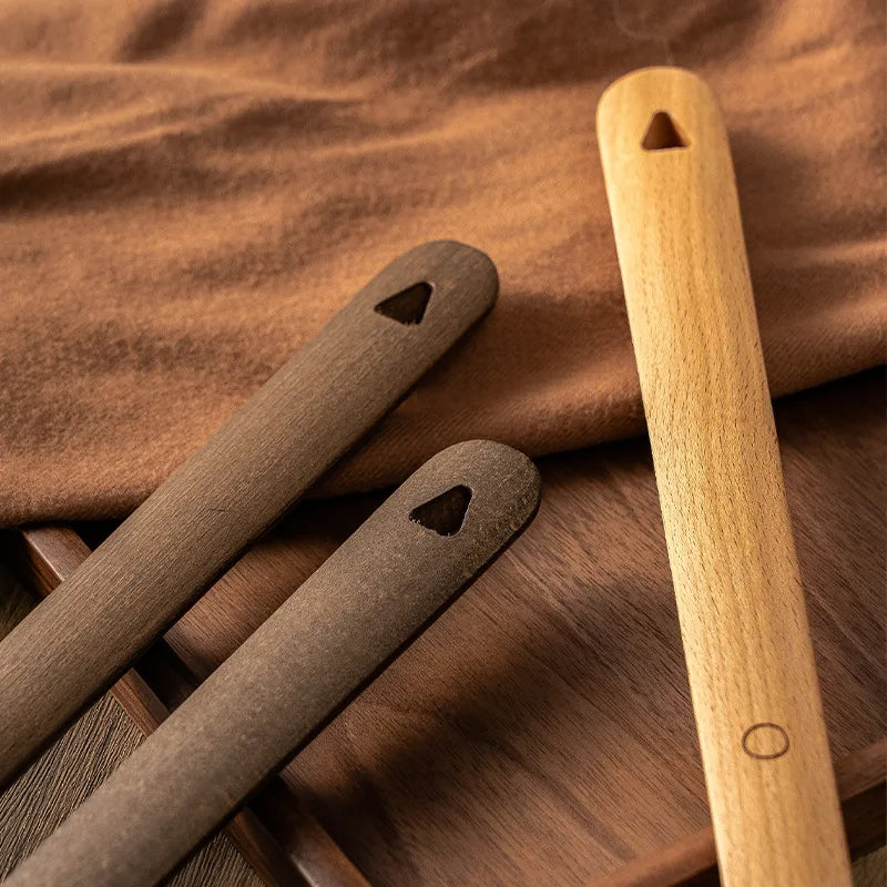 Wooden Shoe Horn | Shoe Horn With Wall Mount-Shoe Horn-Homefinn