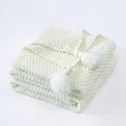 Knitted Throw | Textured Sofa Throws-Blanket-Homefinn