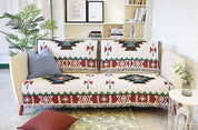 Sofa Blanket | Patterned Boho Blanket-Blanket-Homefinn