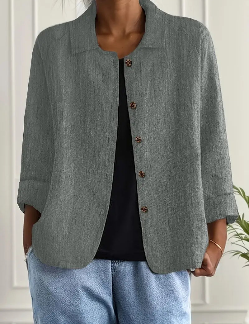 Shacket Women | Button Up Jacket-Women Jacket-Homefinn