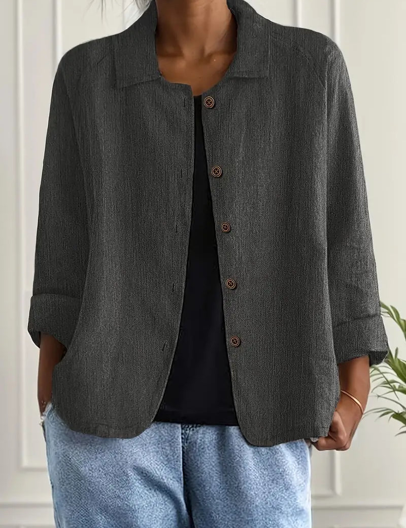 Shacket Women | Button Up Jacket-Women Jacket-Homefinn