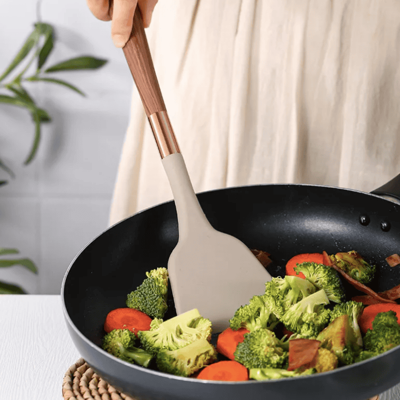 Kitchen Utensil Set | Cooking Utensil Set With Holder-Kitchen Utensil Set-Homefinn