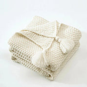 Knitted Throw | Textured Sofa Throws-Blanket-Homefinn