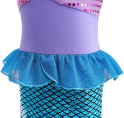 Little Mermaid Costume | Kids Mermaid Outfit-Kids Costume-Homefinn