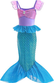 Little Mermaid Costume | Kids Mermaid Outfit-Kids Costume-Homefinn