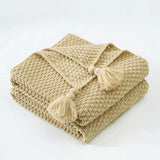 Knitted Throw | Textured Sofa Throws