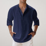 Men’s Relaxed Fit Shirt | Casual Button Beach Shirt