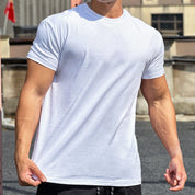 Liam Sport T-Shirt Men – Loose Cotton Short Sleeve T-Shirt with Breathable Design - Image 11
