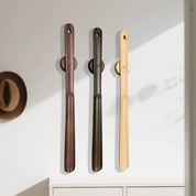 Wooden Shoe Horn | Shoe Horn With Wall Mount-Shoe Horn-Homefinn