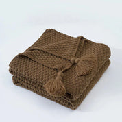 Knitted Throw | Textured Sofa Throws-Blanket-Homefinn